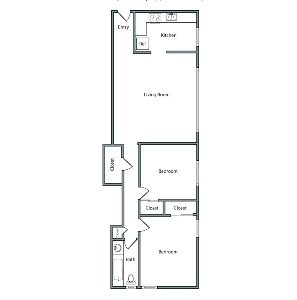 Plan 2 B floor plan